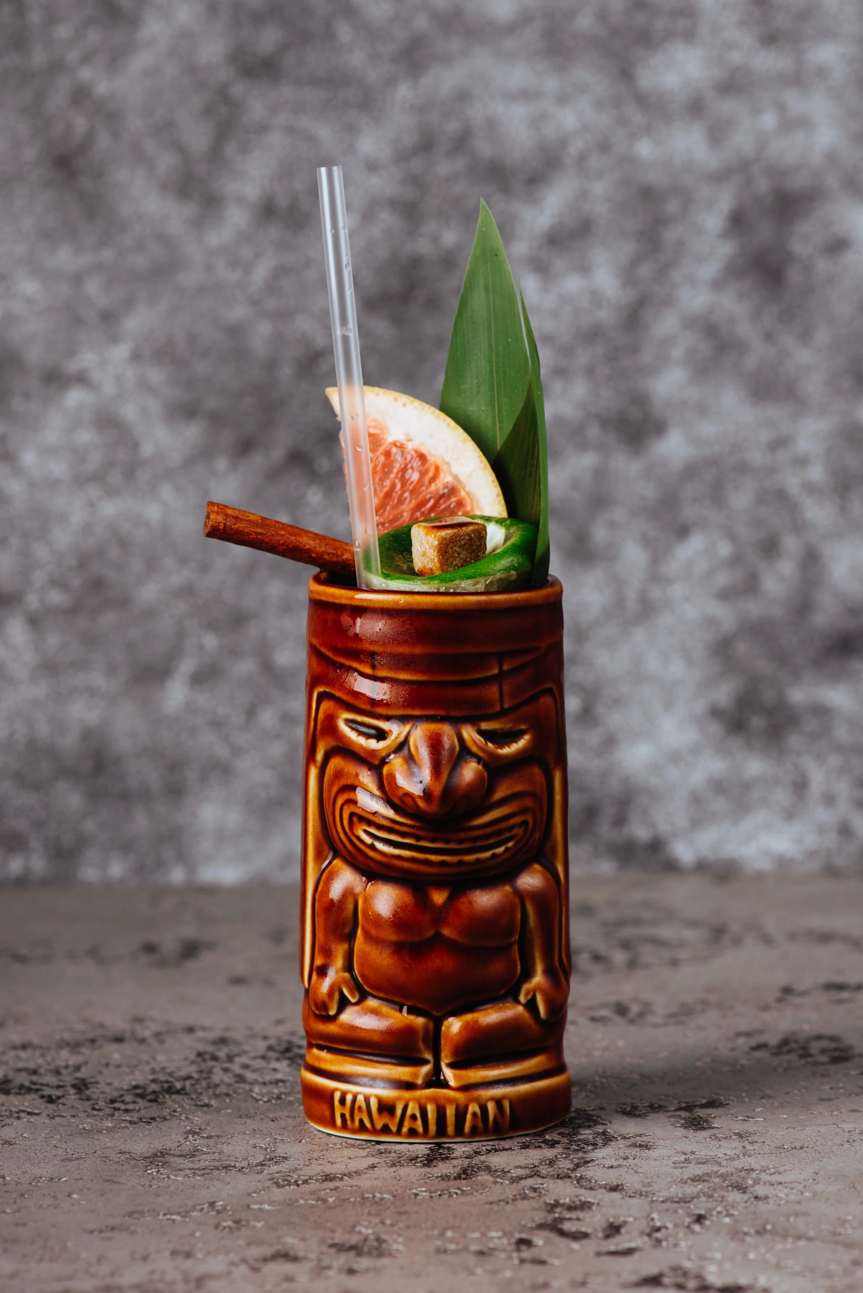 assorted tiki drinks