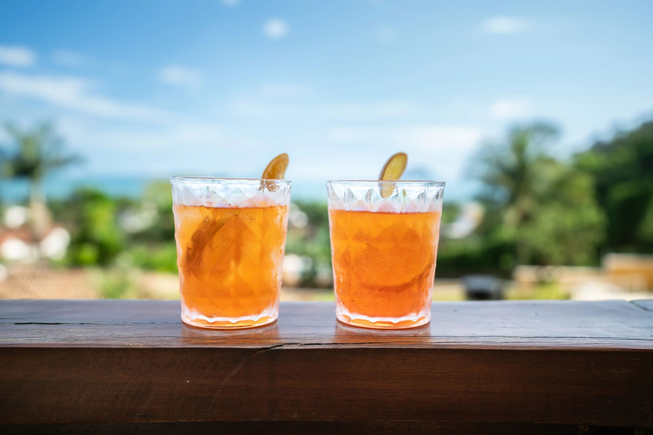 tiki mugs and glassware tropical bar