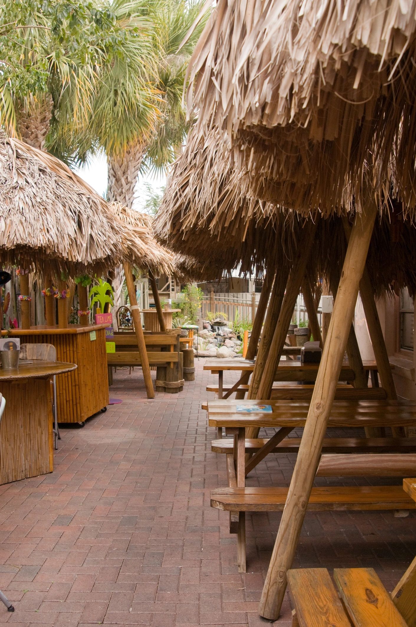 tiki drinks in mugs