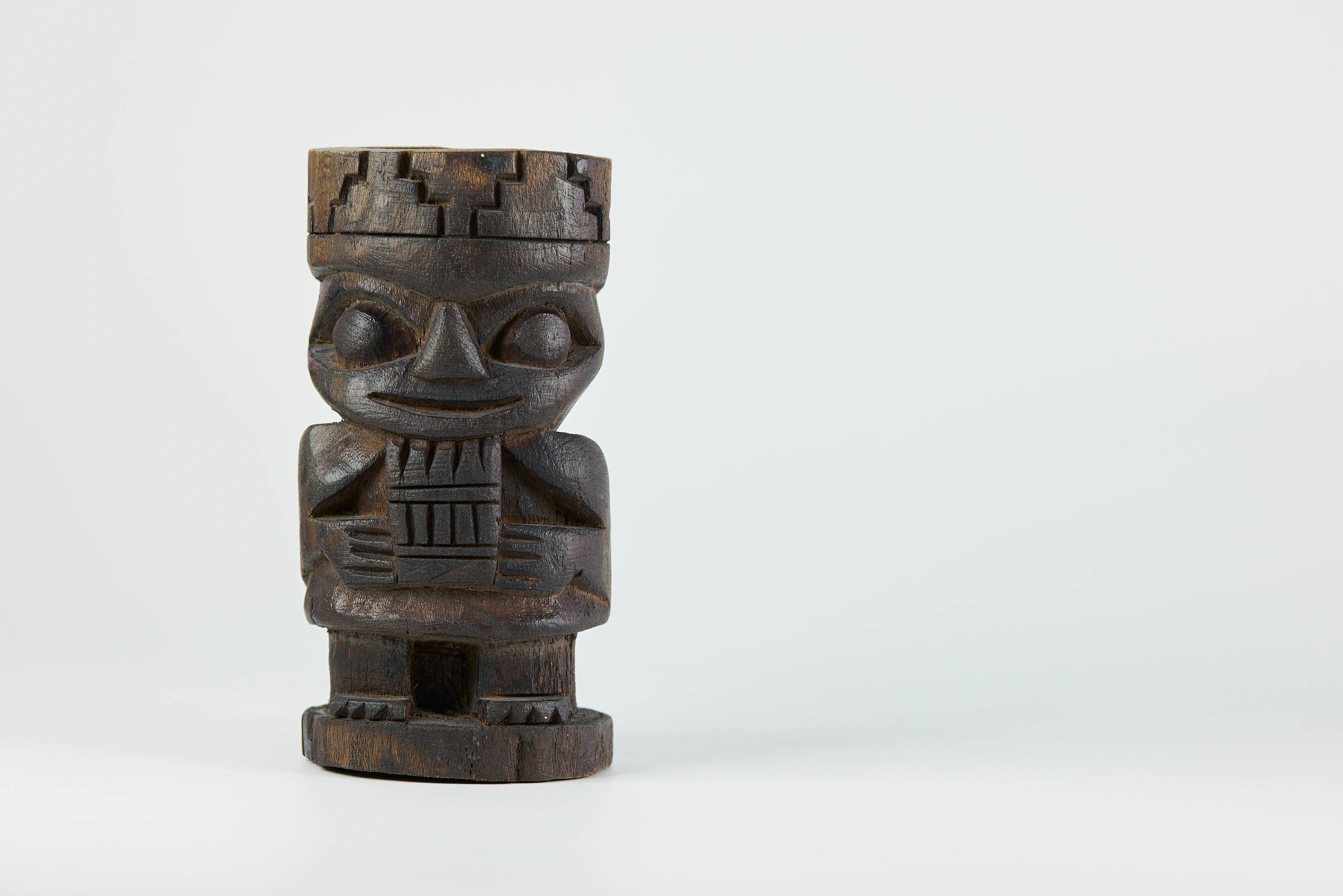 vintage tiki bar interior