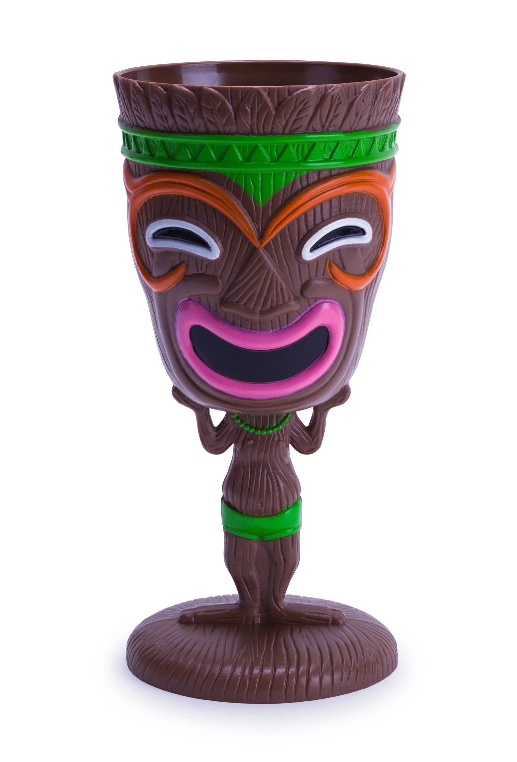 colorful tiki glassware